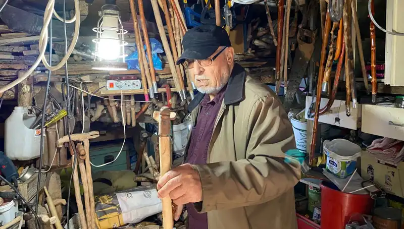 Doğanın İhtişamını Evinin Odunluğundan Sanata Dönüştürüyor