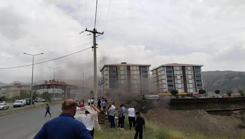 Bitlis'te Doğalgaz Hattında Ciddi Patlama: Olayın Ardından Gelişmeler
