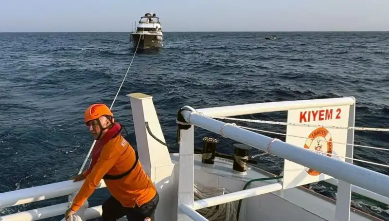 Marmaris Açıklarında Sürüklenen Tekneye Müdahale: Kurtarma Operasyonu Başarıyla Tamamlandı