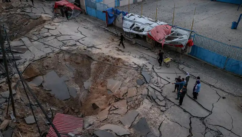 İsrail'in "Hamas Tüneli" İddiaları Çökerken Su Tahliye Hendeği Gerçeği Ortaya Çıktı