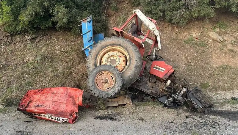 Bozdoğan'da Traktör Devrildi: Sıgır Tutarak Hayatını Kaybeden Çiftçi