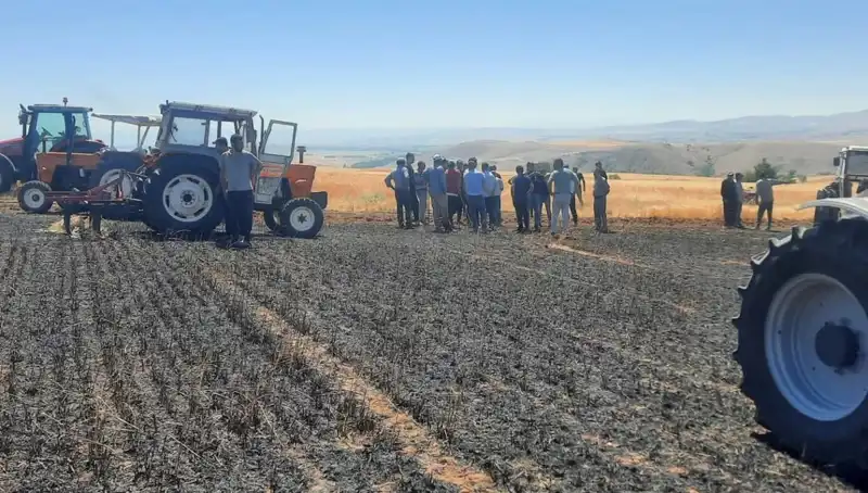 Yozgat’ta 100 Dönüm Tarım Arazisi Kül Oldu, Sebebi Nedir?