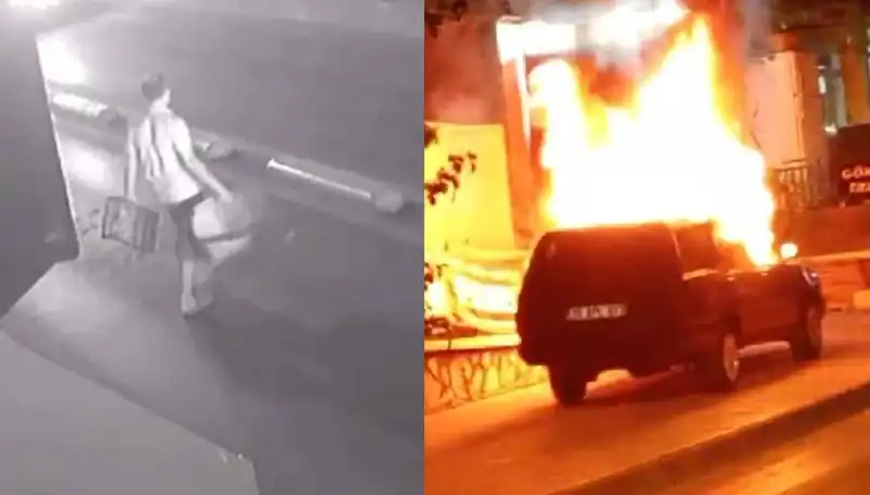 Boşanmak İsteyen Eşinin Araçlarını Yakan Kişi Tutuklandı!