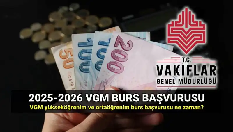 2025 VGM Burs Başvuruları Ne Zaman?  İşte Tüm Detaylar!
