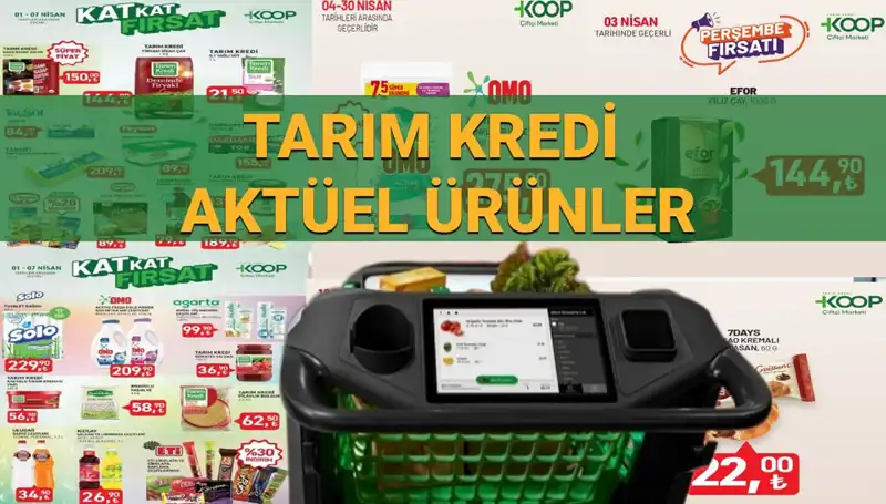 Tarım Kredi Kooperatifi Marketleri’nde Nisan Ayı Büyük İndirim Fırsatları