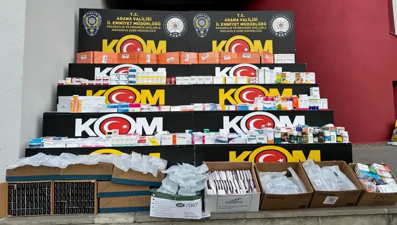 Adana'da Yasa Dışı İlaç Operasyonunda Şok Gelişmeler!
